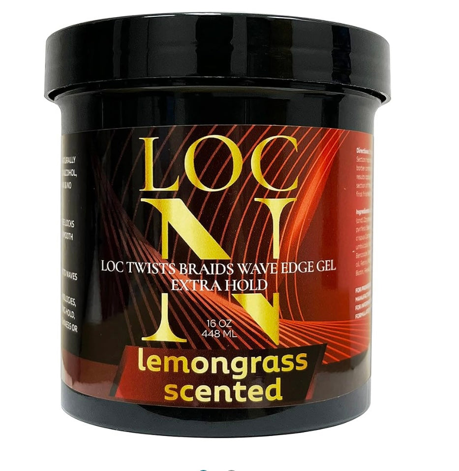 Loc N Twist Braids Wave Edge Gel Extra Hold LEMON GRASS
