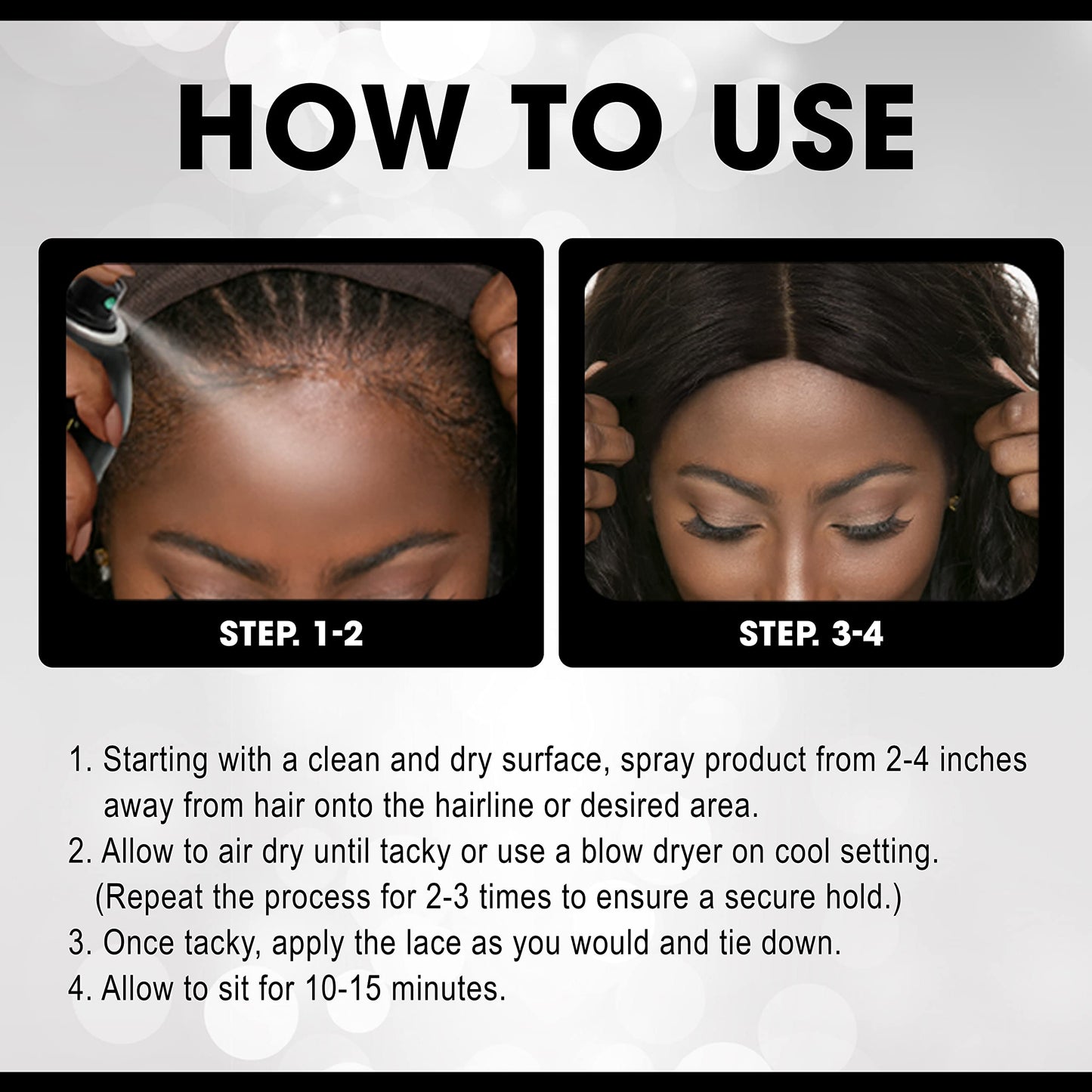 EBIN NEW YORK Wonder Lace Bond Adhesive Spray Supreme – Extreme Firm Hold