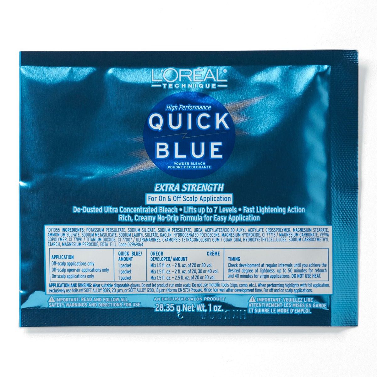 L'Oreal High Performance Quick Blue Powder Bleach