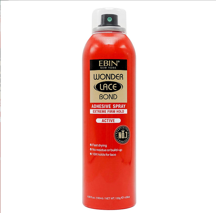 EBIN NEW YORK Wonder Lace Bond Adhesive Spray Active- Extreme Firm Hold 2.7oz