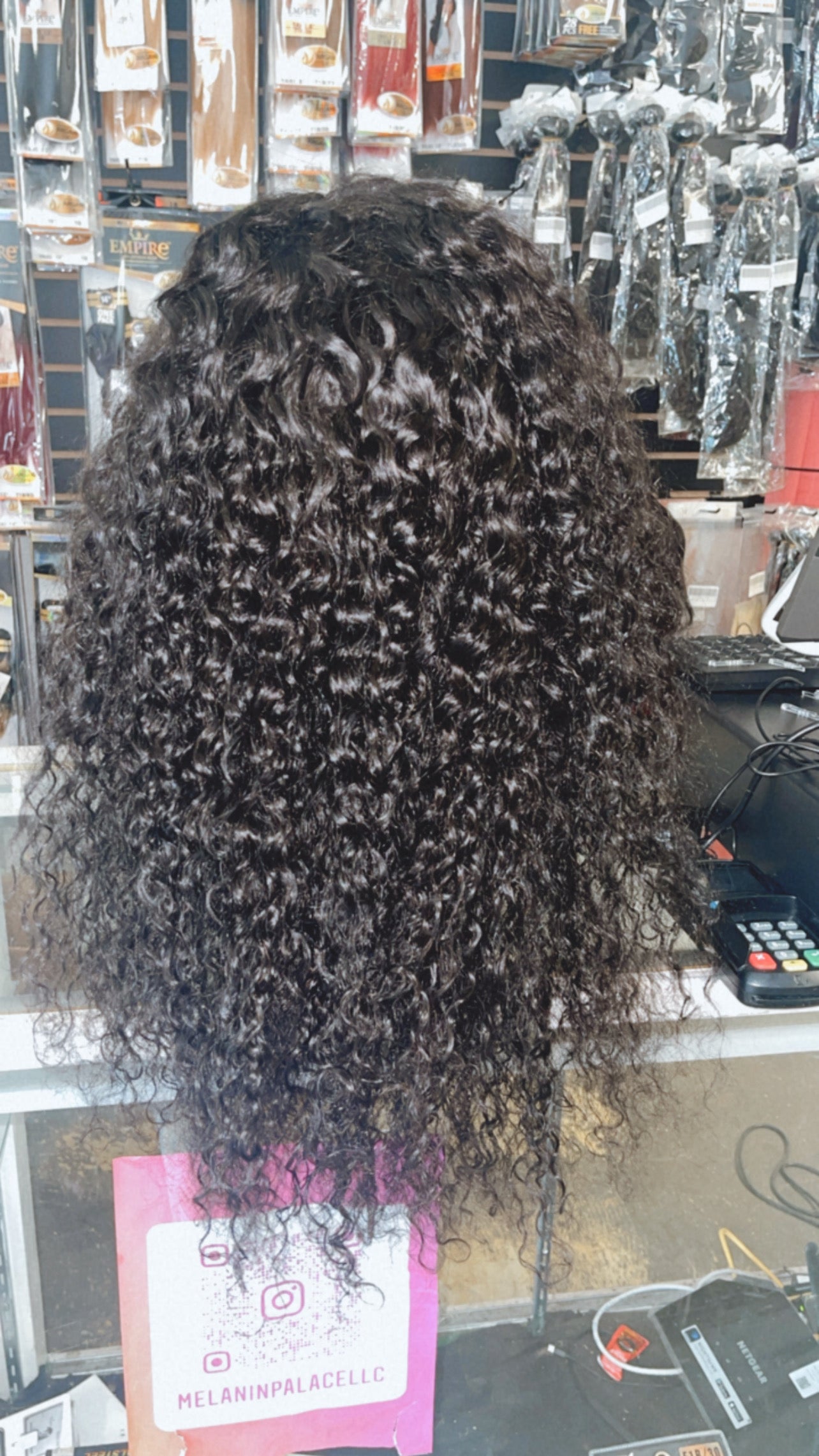 24 in 13x4 water wavy lace front unit