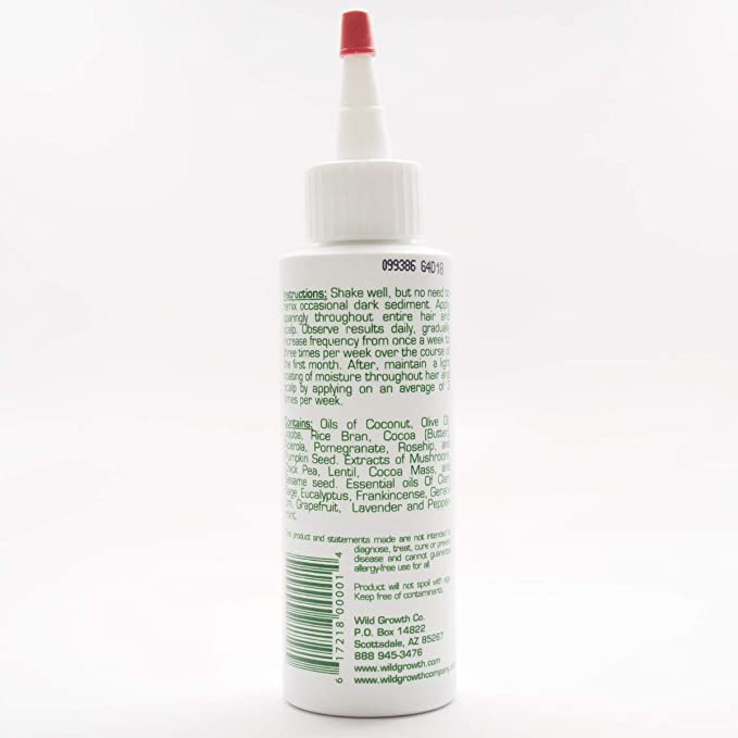 Wild growth hair oil