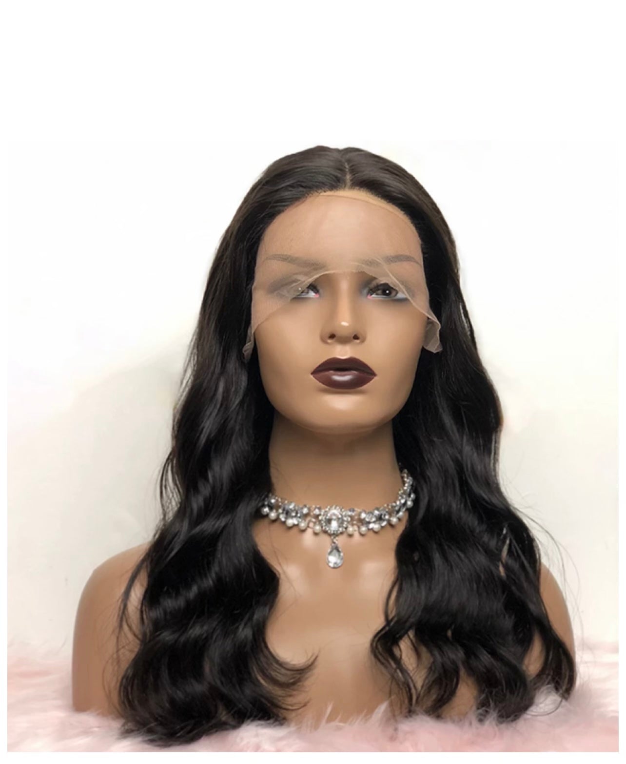 13x4 26 in body wave Glueless unit 180% density