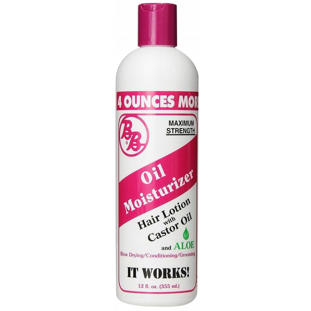 BB Oil Moisturizer Hair Lotion With Castor Oil and Aloe - Maximum Strength