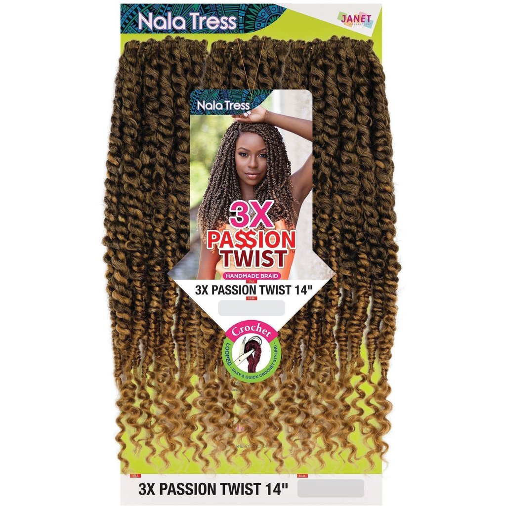 JANET Nala Tress 3X Passion Twist 14"