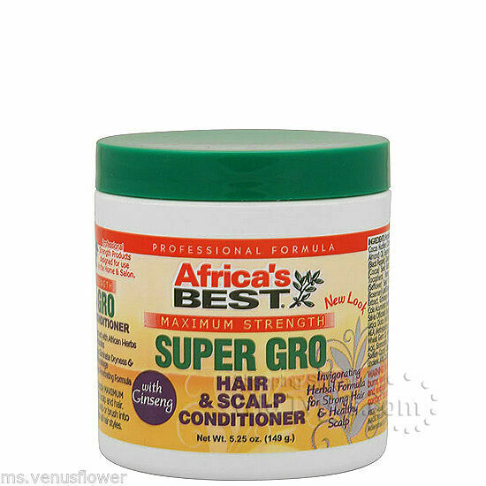 Africa's Best Super Gro MAXIMUM Strength Hair & Scalp Conditioner