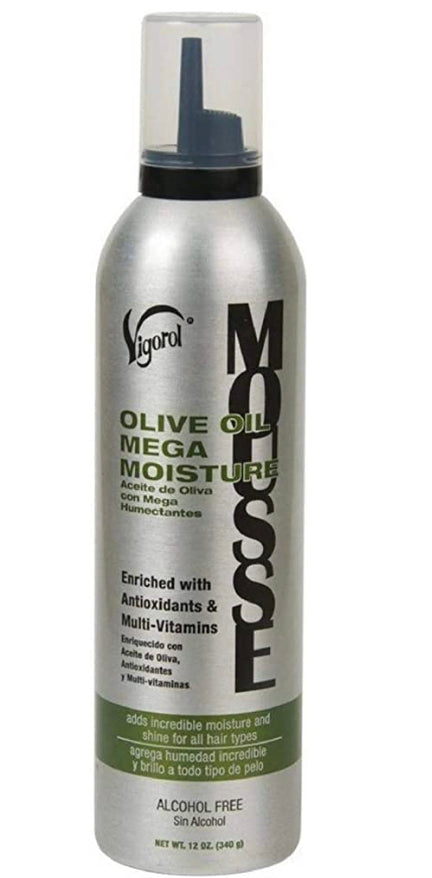 Vigorol Mousse Olive Oil 12 Oz.
