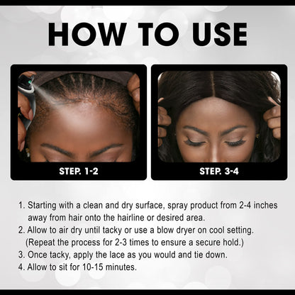 EBIN NEW YORK Wonder Lace Bond Adhesive Spray Supreme – Extreme Firm Hold