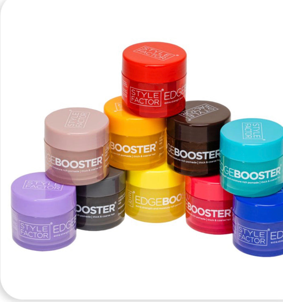 STYLE FACTOR EDGEBOOSTER THICK AND COURSE EMERALD 3.38OZ