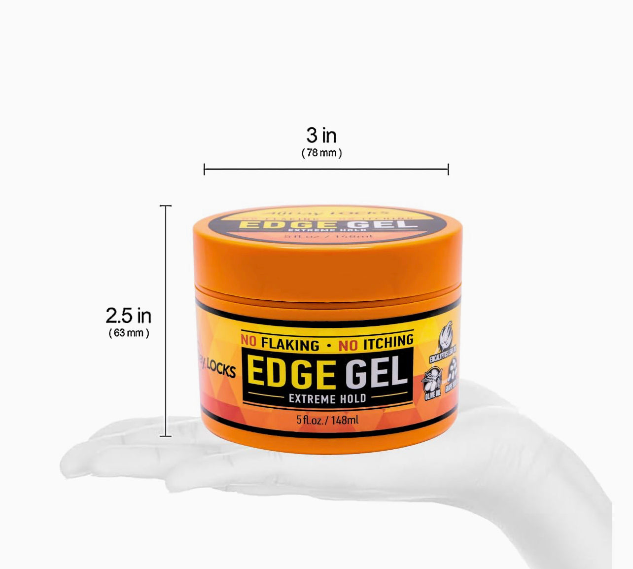 AllDay Locks Edge Gel | Extreme Hold Edge Control Ge