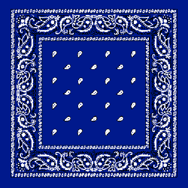 Royal Paisley Bandanas