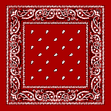 Royal Paisley Bandanas