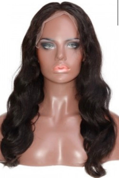 16-28 Inch Pre-Plucked 13"x6" Lace Front Wig Human Hair Free Part 150% Density