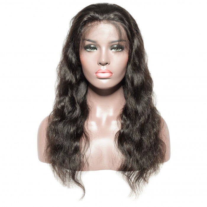 16-28 in Undetectable Transparent virgin 13x4 Frontal Lace Wig 150% 10-22 Inch Body Wavy