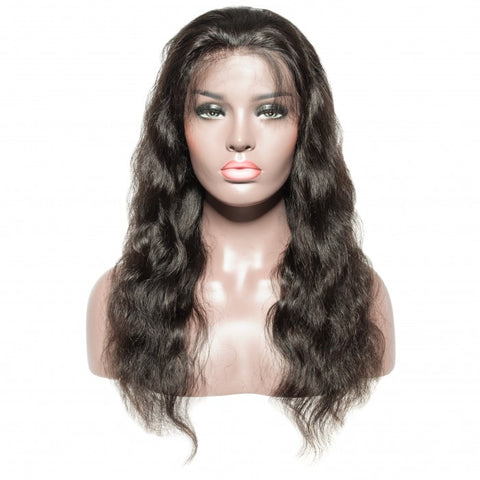 16-28 in Undetectable Transparent virgin 13x4 Frontal Lace Wig 150% 10-22 Inch Body Wavy