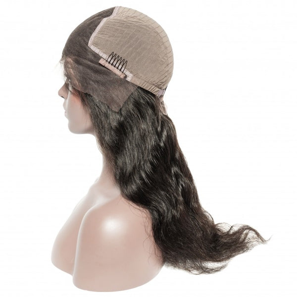 16-28 in Undetectable Transparent virgin 13x4 Frontal Lace Wig 150% 10-22 Inch Body Wavy