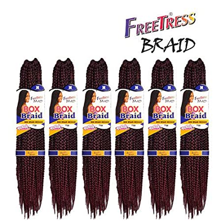 FreeTress Crochet Braid Box Braid Large