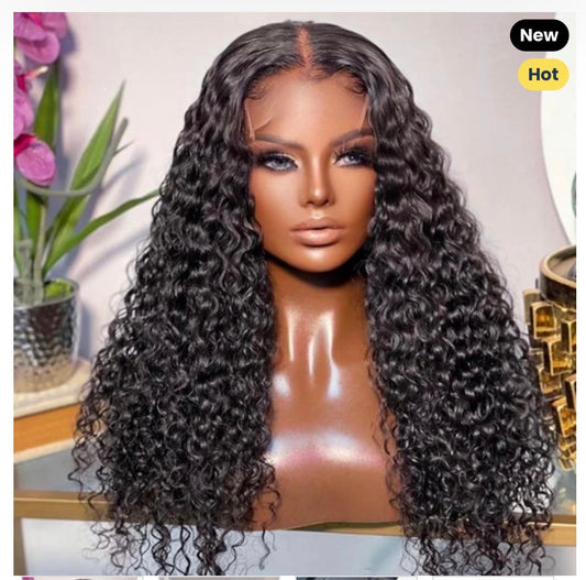 “VACA BAE” 20“ 5x5 HD closure wig deep wave