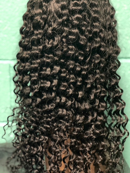 MELANIN DOLL VIRGIN HEADBAND WIG 20 inch