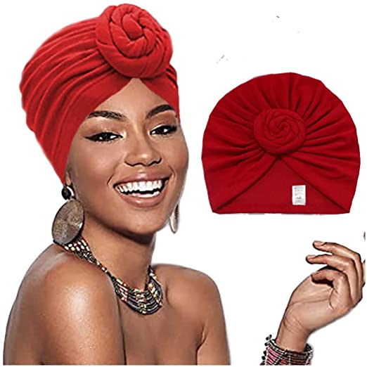 Turbans Knot Pre-Tied Bonnet Beanie Cap