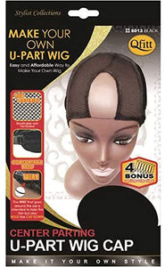 Qfitt Center Parting U-Part Wig Cap
