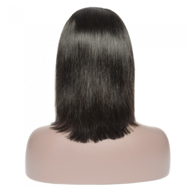 10 Inch Brazilian Virgin Hair 13 X 4 lace frontal 150% Density