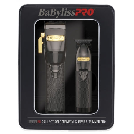 BaByliss PRO FX Collection Outlining Metal Trimmer & Clipper - Limited Edition Set