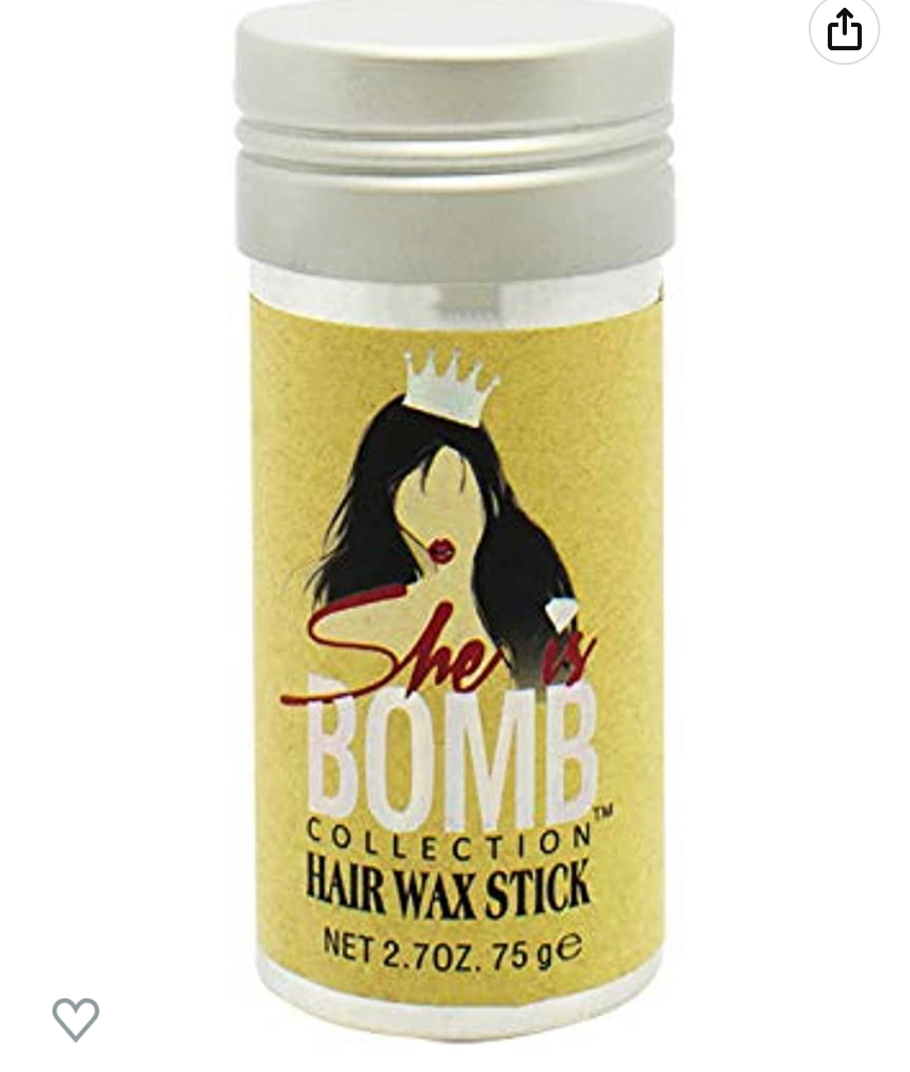 She is bomb Hair Wax Stick