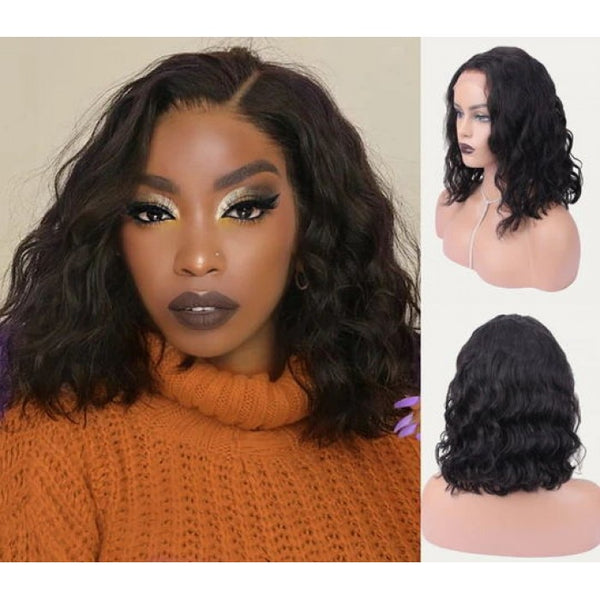 10-14 in HD Undetectable Transparent Body Wave Lace Front Wig