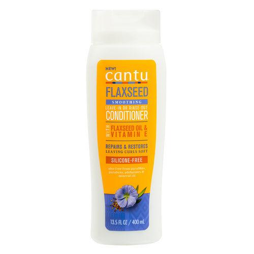 Cantu Flaxseed Smoothing Leave-in or Rinse-Out Conditioner