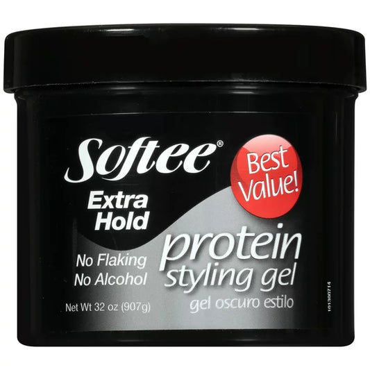Softee Extra Hold Protein Styling Gel 32 oz. Jar
