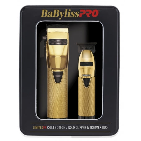 BaByliss PRO FX Collection Outlining Metal Trimmer & Clipper - Limited Edition Set