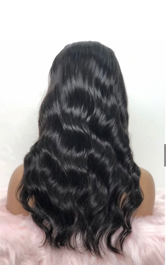 13x4 26 in body wave Glueless unit 180% density