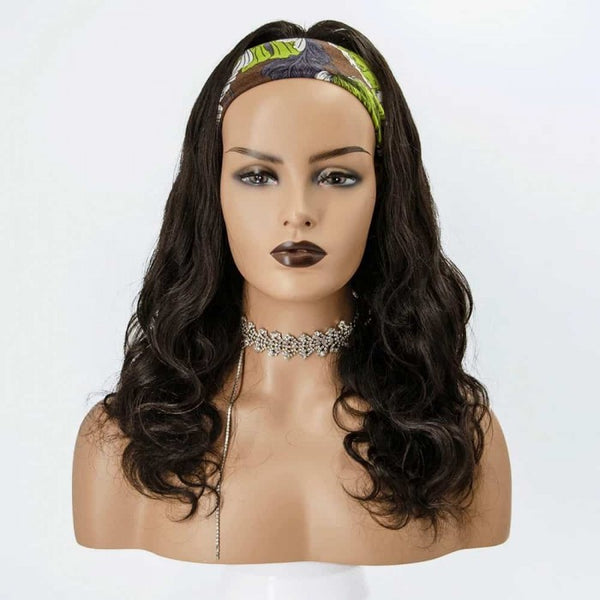 Grab-N-Go Headband Wigs 100% Body Wave virgin Wig
