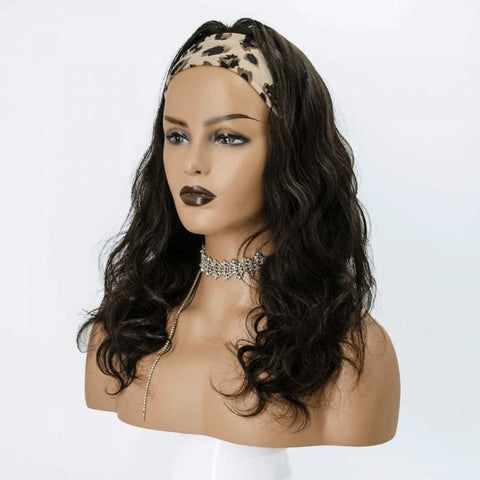 Grab-N-Go Headband Wigs 100% Body Wave virgin Wig