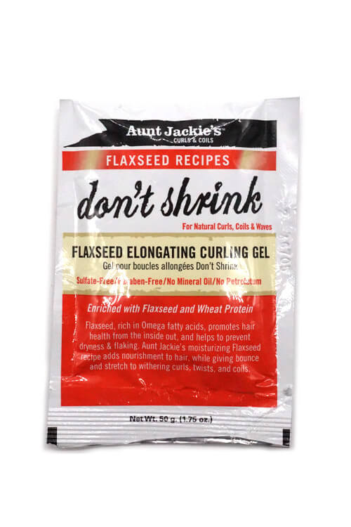Aunt Jackie's Don't Shrink Flaxseed Elongated Curling Gel