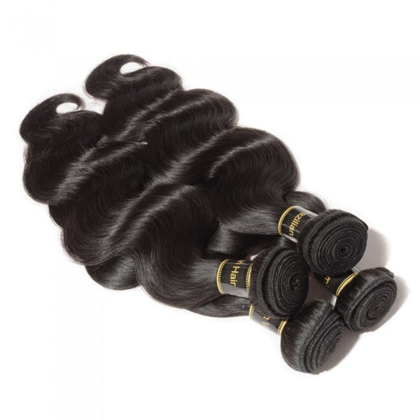 Virgin Brazilian Body Wave (Natural Black) 10"-30"