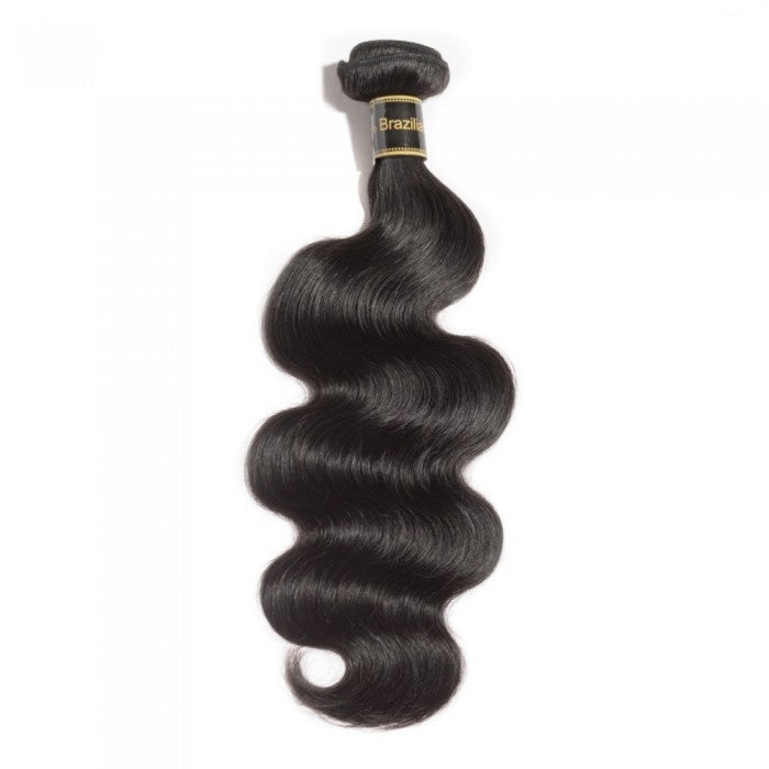 Virgin Brazilian Body Wave (Natural Black) 10"-30"