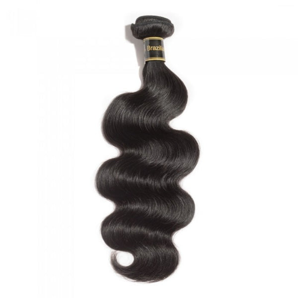 Virgin Brazilian Body Wave (Natural Black) 10"-30"