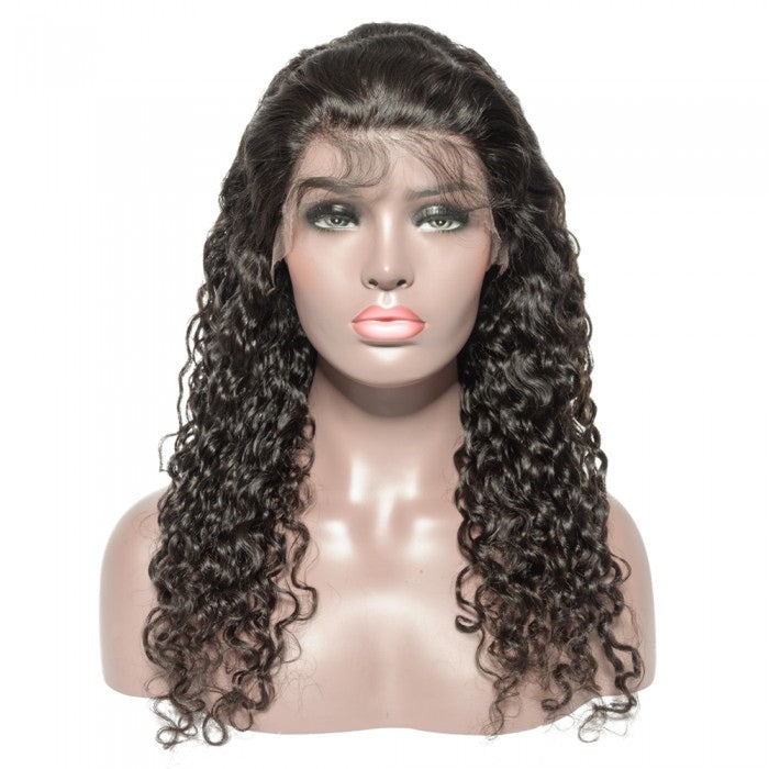 14-24 Inch 13"x6" Lace Front Water Wavy Wig 150% Density