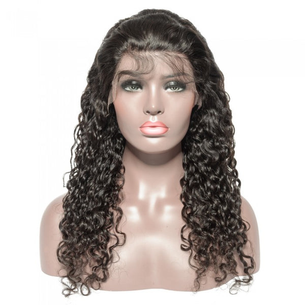 14-24 Inch 13"x6" Lace Front Water Wavy Wig 150% Density
