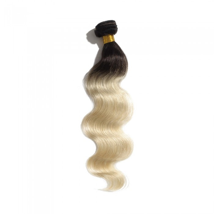 16-24 Inch Body Wavy/Straight Ombre Hair #1B/613