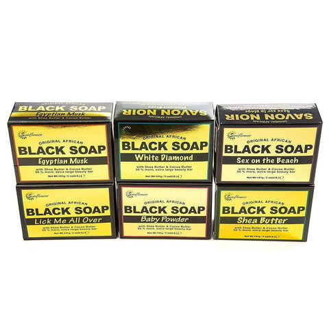 Sunflower Black Soap