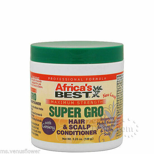 Africa's Best Super Gro MAXIMUM Strength Hair & Scalp Conditioner
