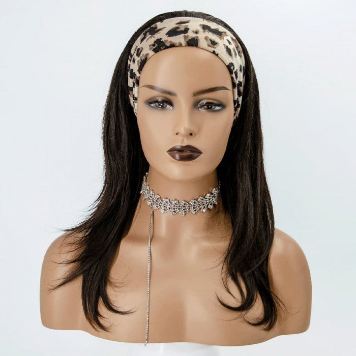 Grab-N-Go Headband Wigs 100% Straight Virgin